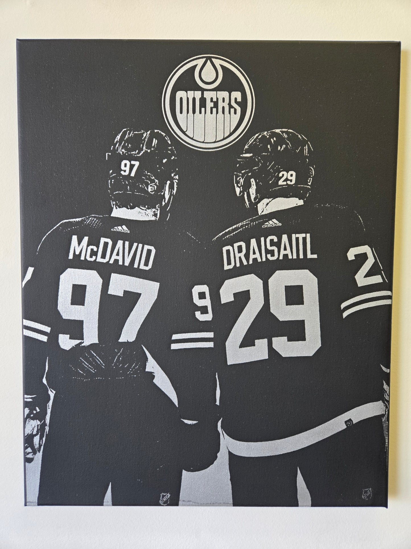 Sports Legends Engraved Canvas Wall Art – Custom Laser Etched