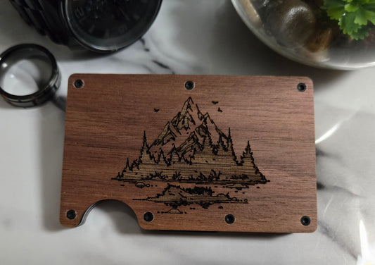 Custom Engraved RFID Wallet – Your Design, Your Way