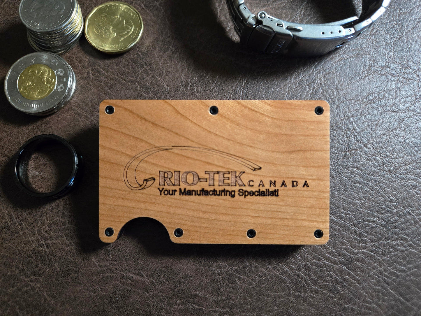 Custom Engraved RFID Wallet – Your Design, Your Way